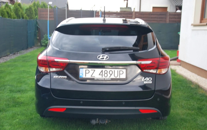 Hyundai i40 cena 41900 przebieg: 177916, rok produkcji 2015 z Rydzyna małe 79